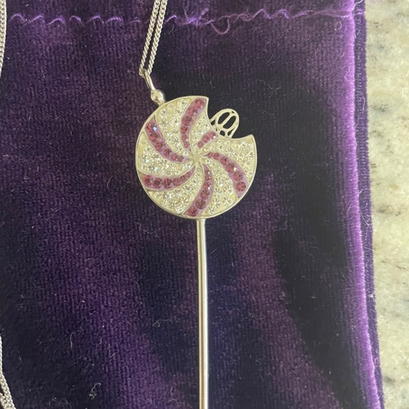 SIMONE I SMITH Sweet Touch Of Hope Purple Platinum Sterling Peppermint L… - Picture 4 of 6